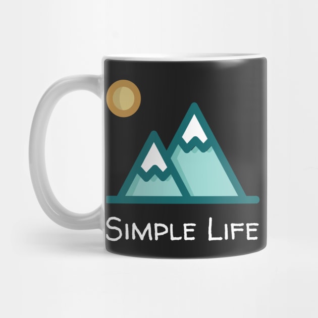 Simple Life - Snow Mountains by Rusty-Gate98